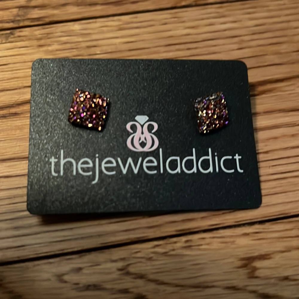 NWT Beautiful sparkle stud earrings!